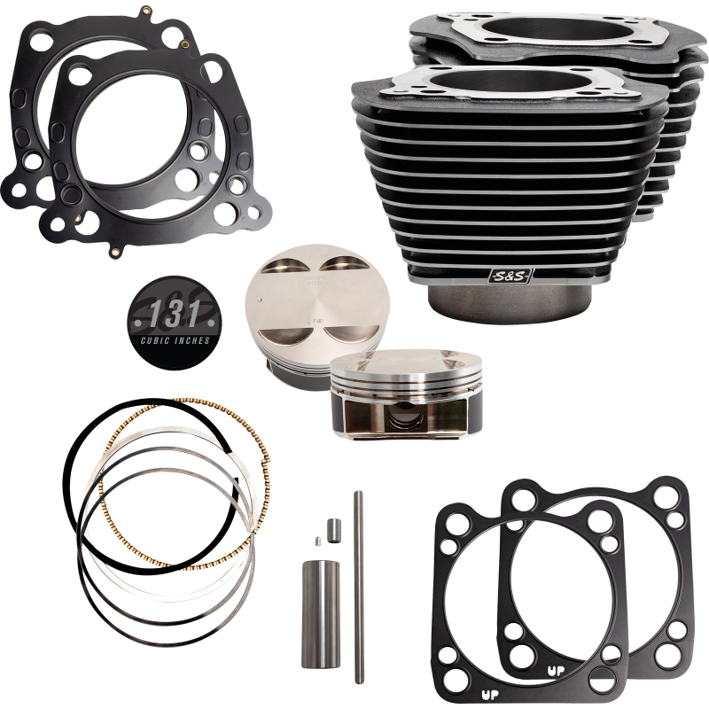 131" Stroker Kit Black Granite (Highlighted)