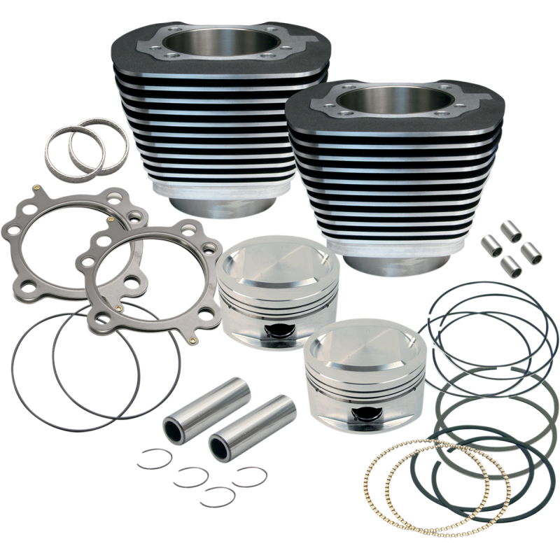 95" Big Bore Kit Wrinkle Black