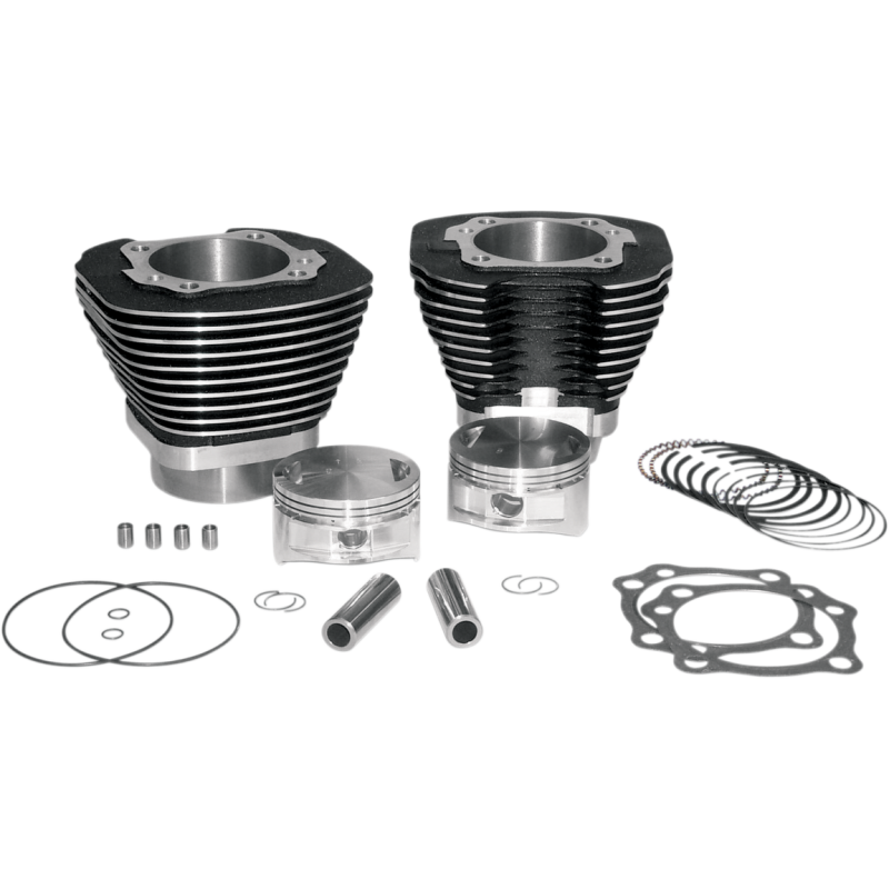 97" Big Bore Kit Wrinkle Black