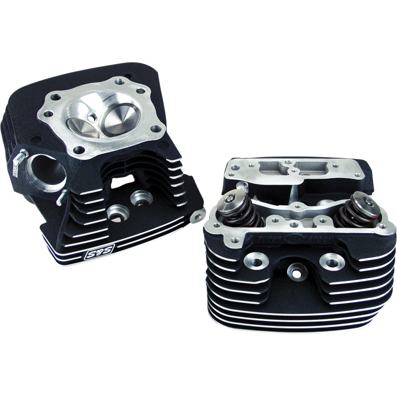 Super Stock Heads 89cc Wrinkle Black