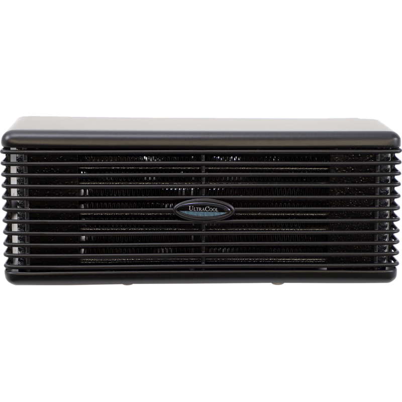 UltraCool Below Regulator Mount Oil Cooler Kit - Flat Black, Covered