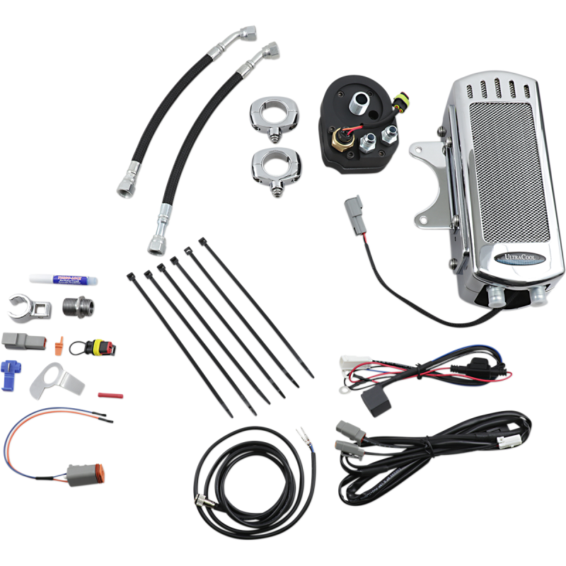 UltraCool Side Mount Kit Chrome Covered