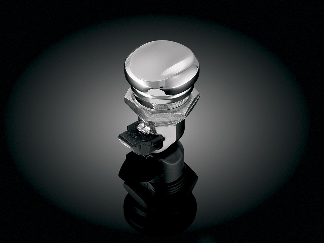 Push-Button Fuel Door Latch Chrome