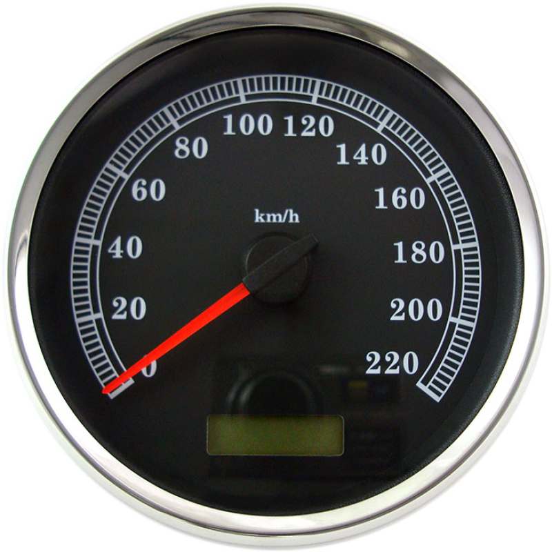 5" Programmable Speedometer Black Face