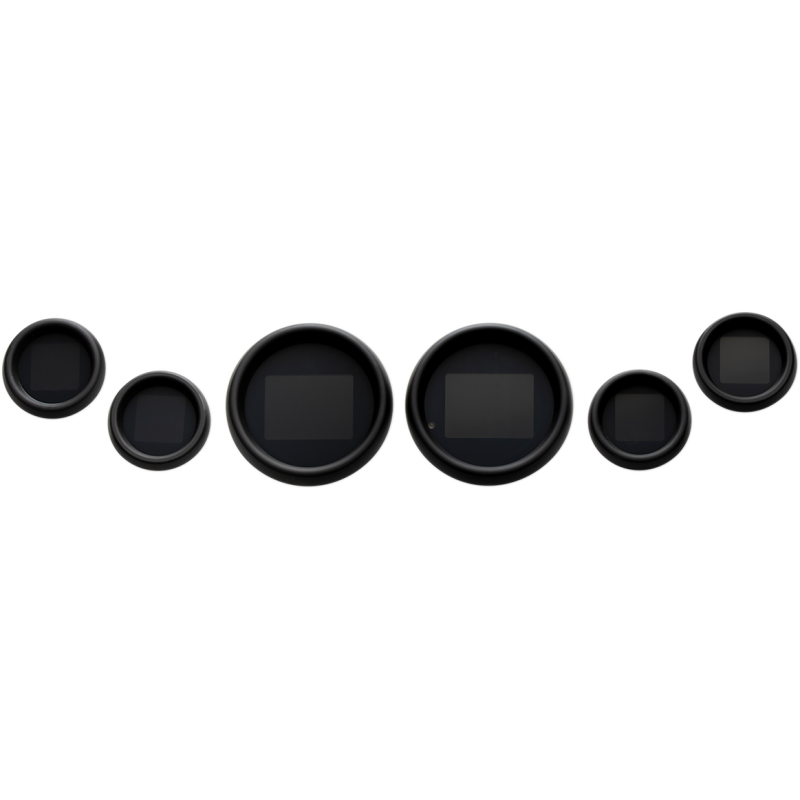 Six-Gauge MLX Package Black Bezel