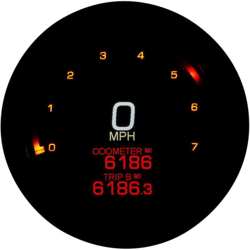 MLX Series Gauge Black Bezel
