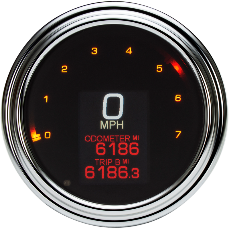 MLX Series Gauge Chrome Bezel