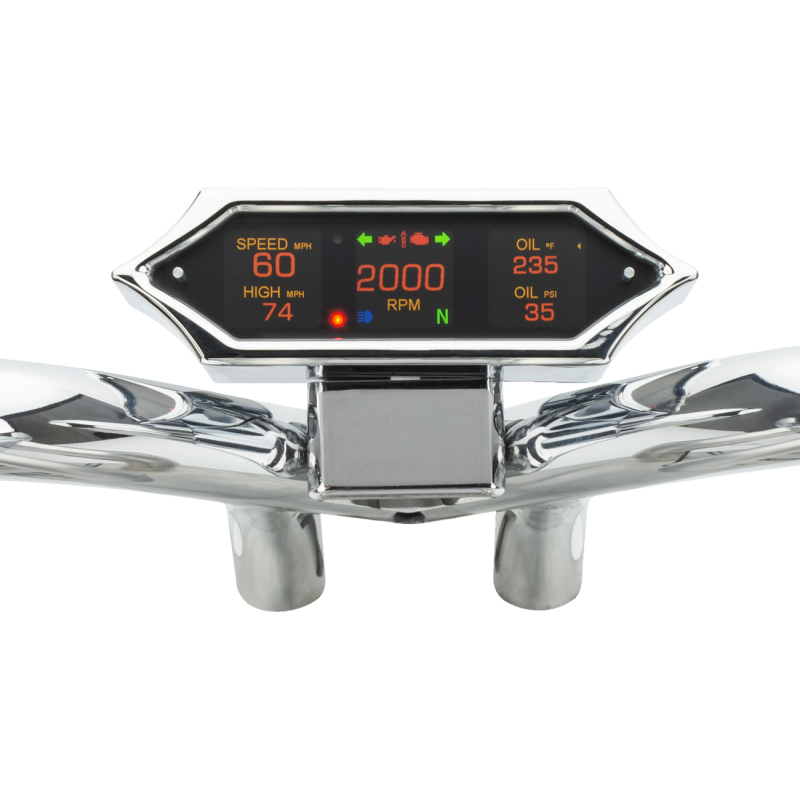 Chrome MLX-9000 Series Gauge (Spike)