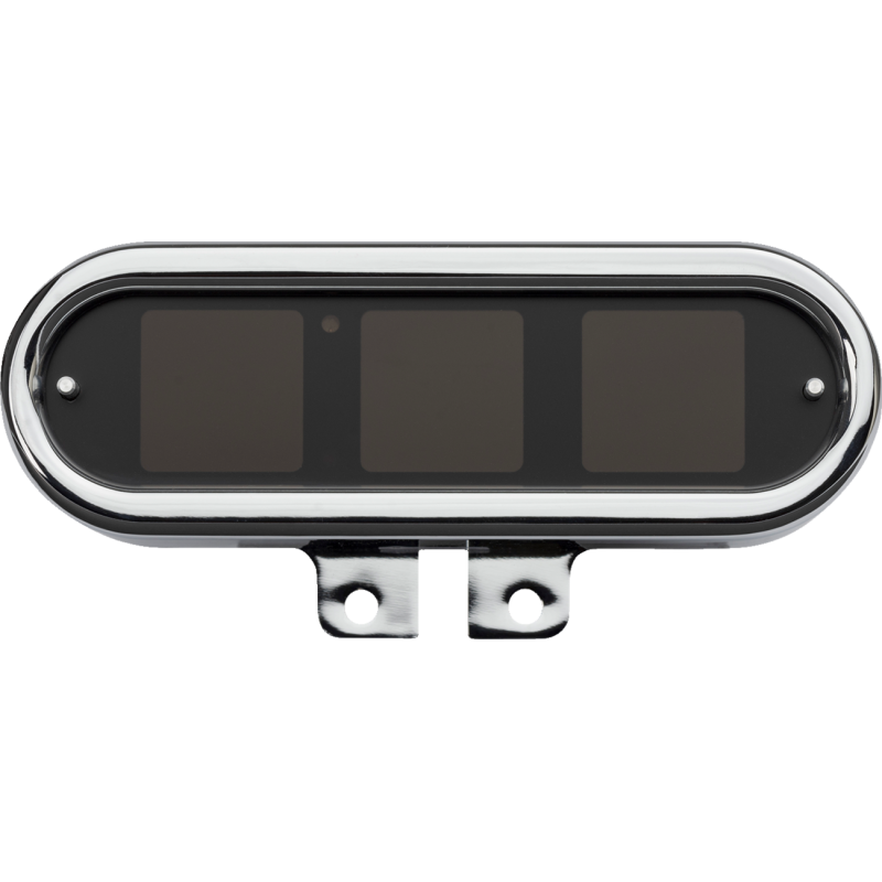 Chrome MLX-9000 Series Gauge (Oval)