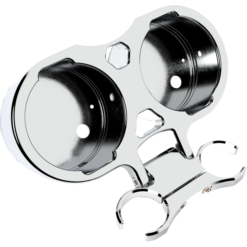 Relocation Kit Chrome 1"