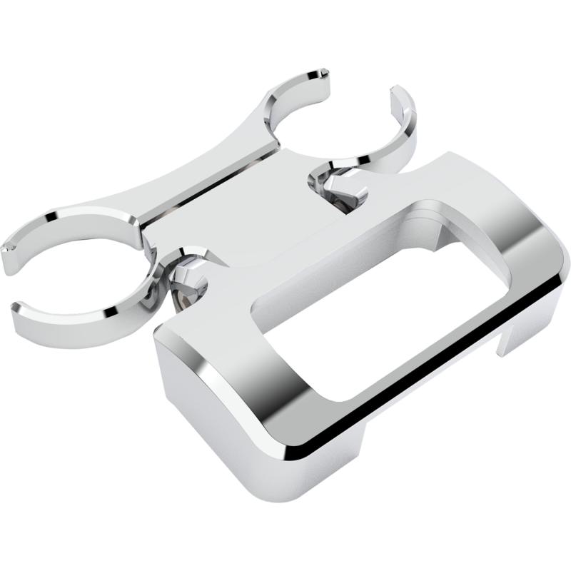 Relocation Kit Chrome 1 1/4"