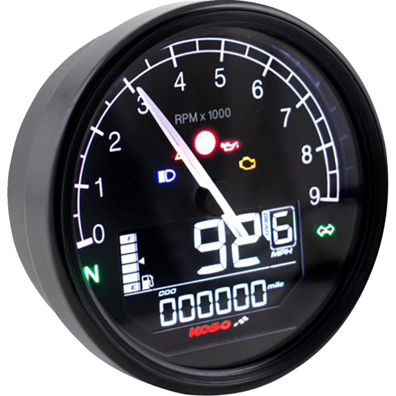 D80 Speedometer/Tachometer