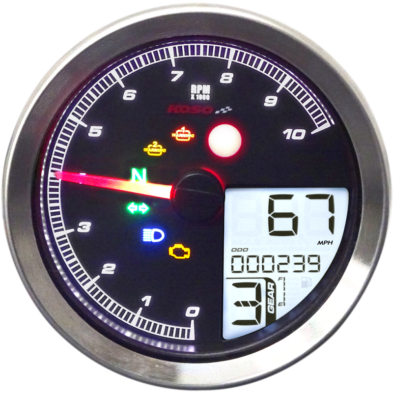 Koso HD-04 Speedometers/Tachometers