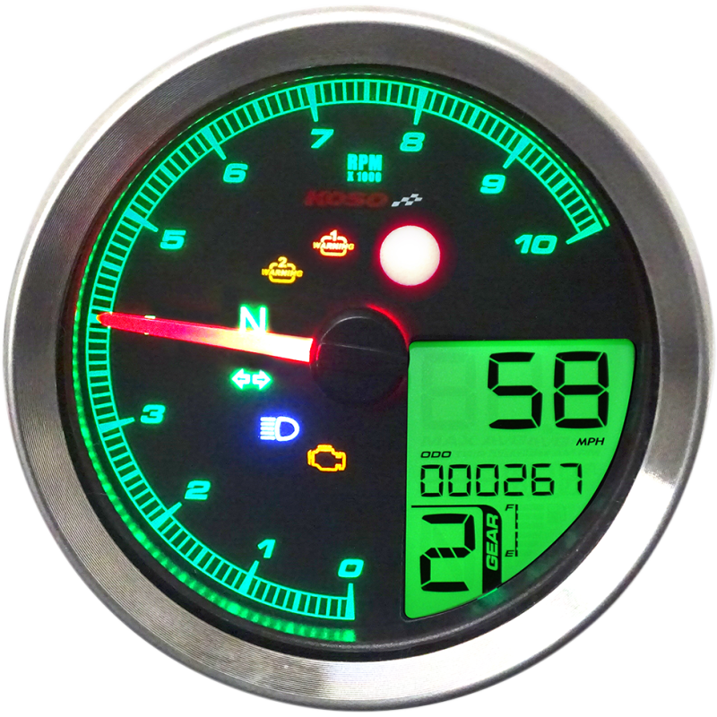 Koso HD-04 Speedometers/Tachometers
