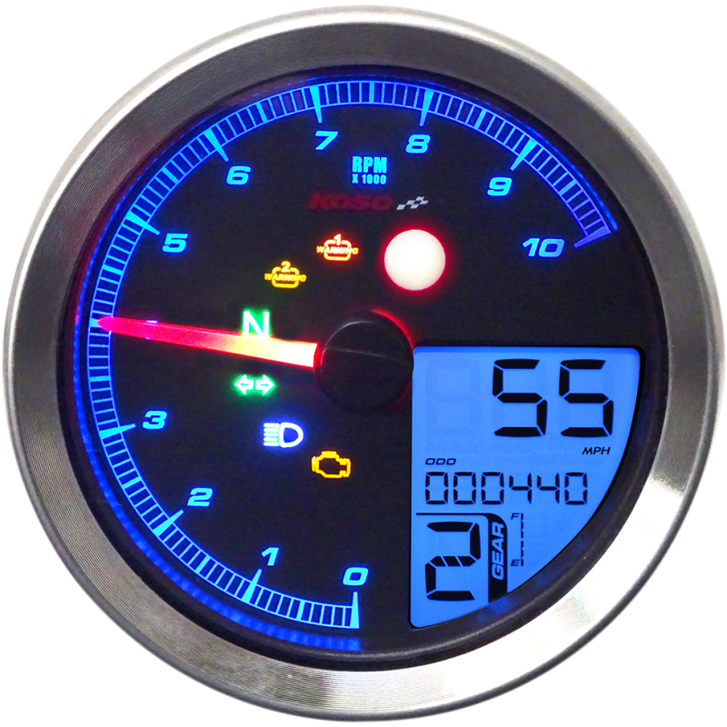 Koso HD-04 Speedometers/Tachometers
