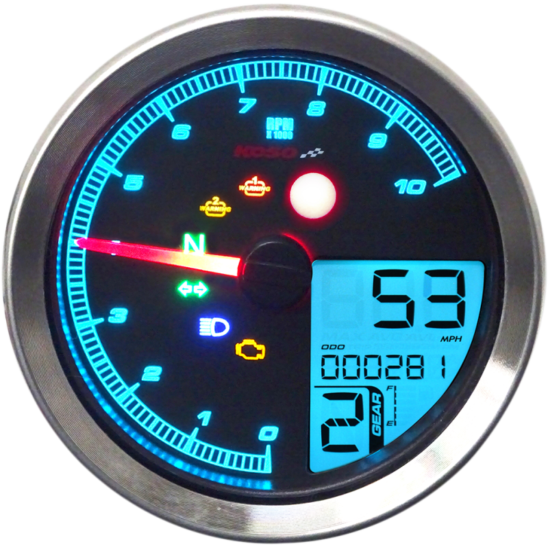Koso HD-04 Speedometers/Tachometers