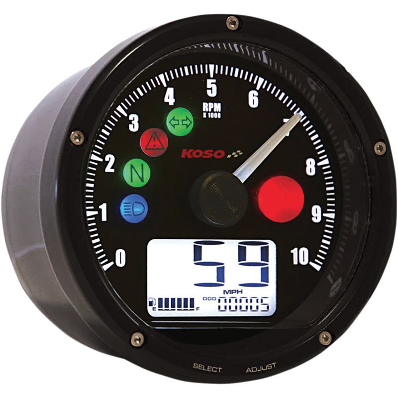 Koso TNT-01 Electronic Speedometer/Tachometer