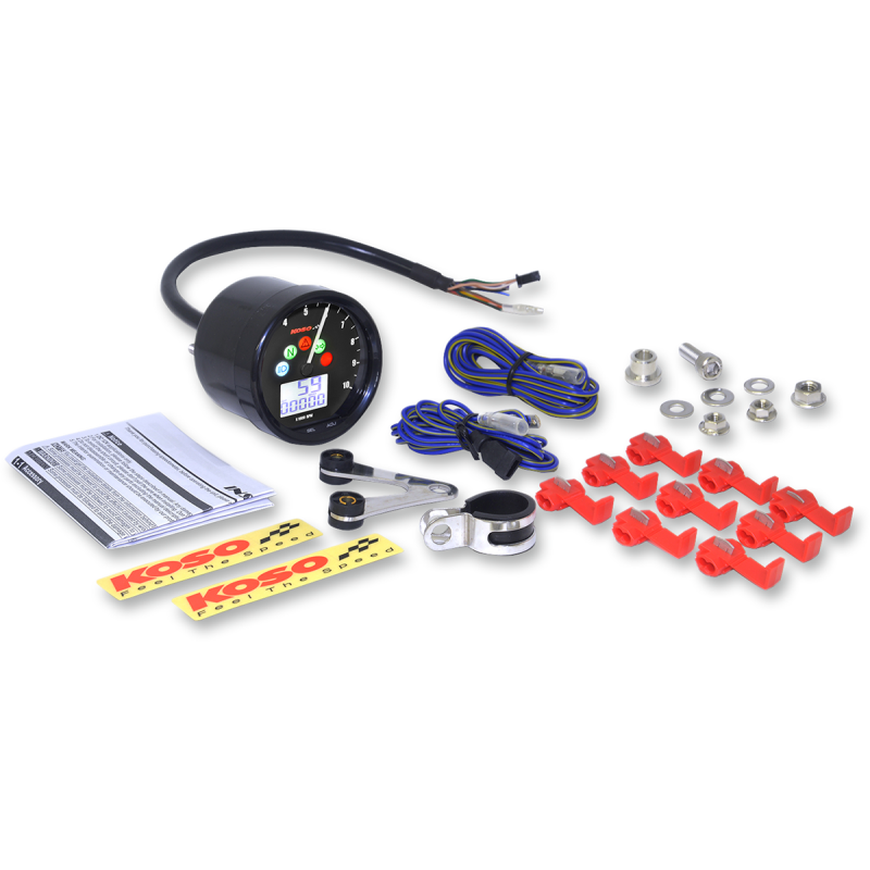 Koso TNT-02 Multi-Function Speedometer/Tachometer