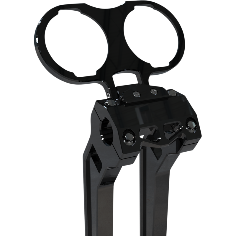 Dual Gauge Mount Black Anodized