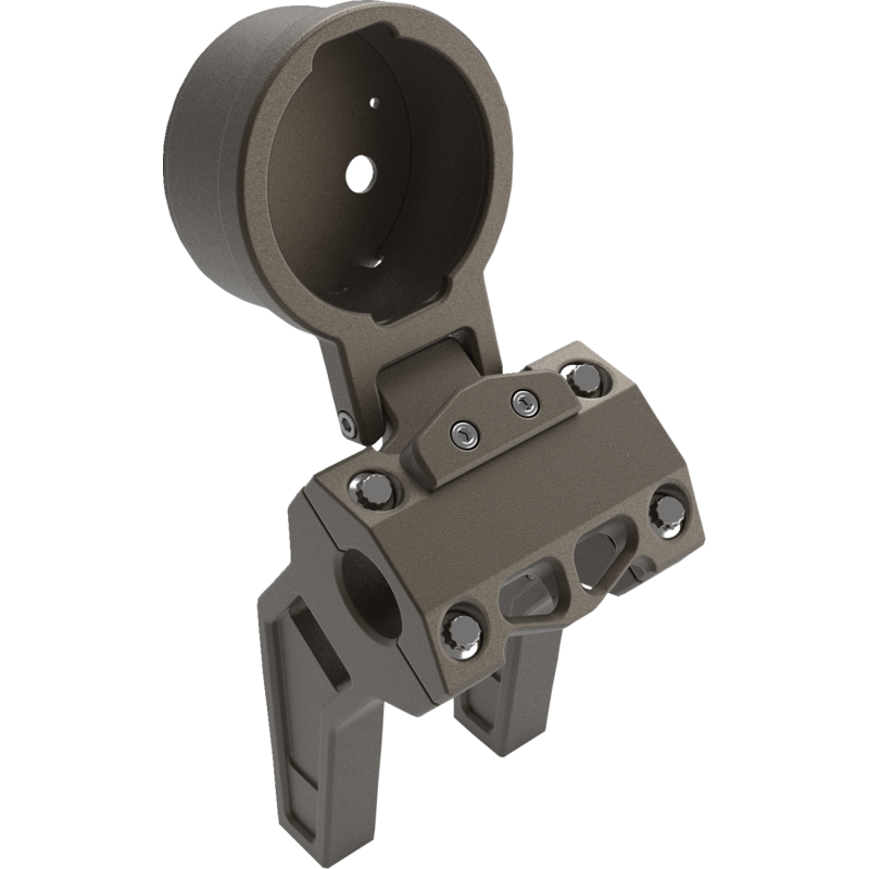 Single Gauge Mount Bronze