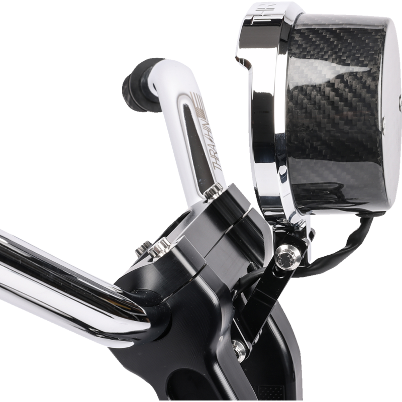 Softail Gauge Relocation Kit Chrome