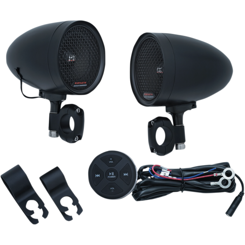 Road Thunder® Speaker Pods - Satin Black