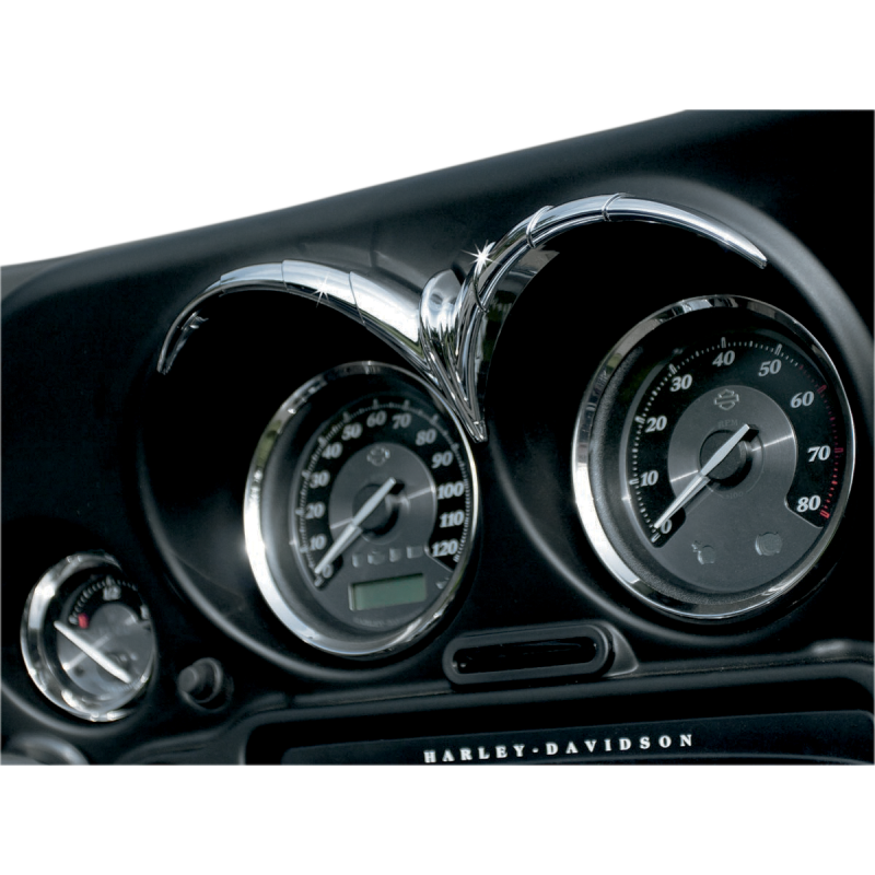 Kuryakyn Speedometer And Tachometer Gauge Brow