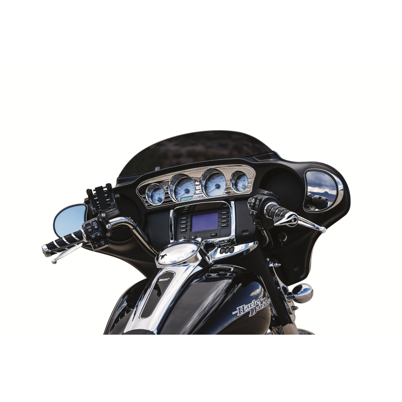 Kuryakyn Tri-Line Gauge Trim