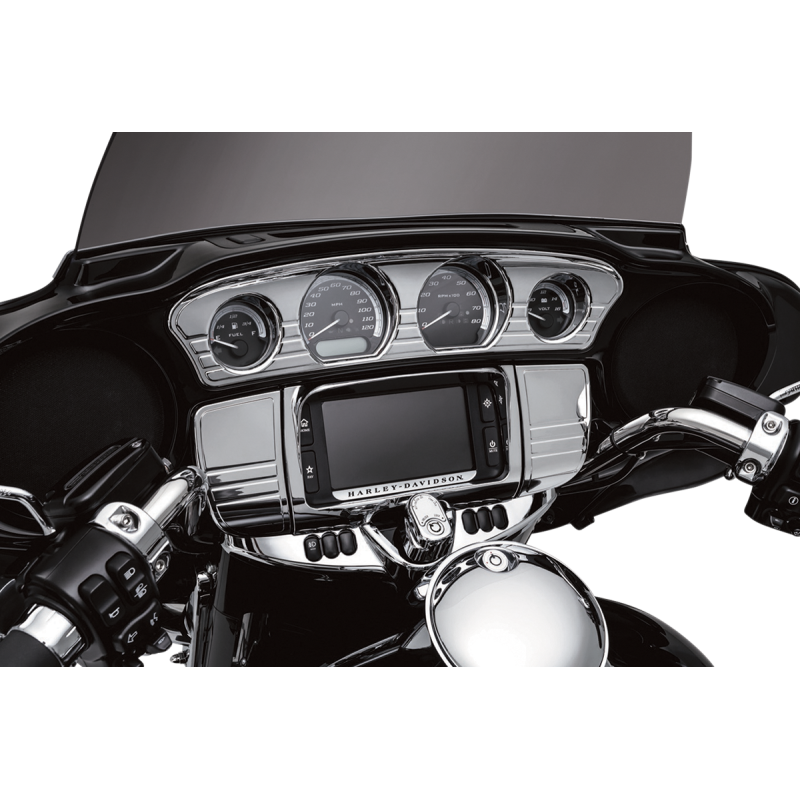 Kuryakyn Tri-Line Stereo Trim