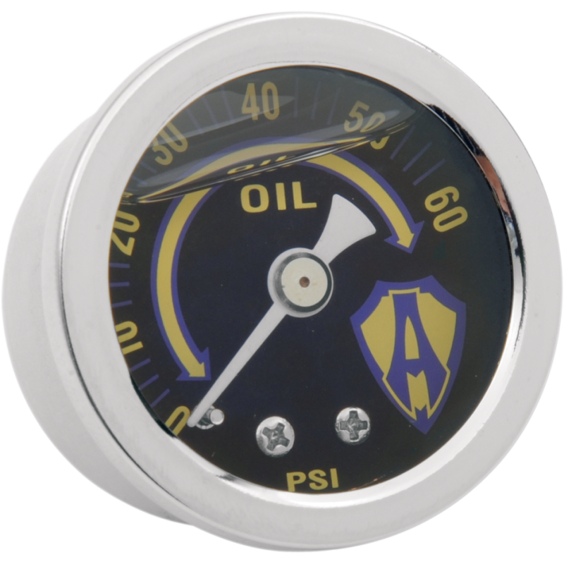 Ness Liquid-Filled Oil Gauge
