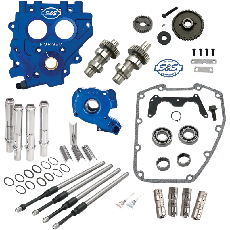 S&S Cam Chest Kits with Cams for Twin Cam