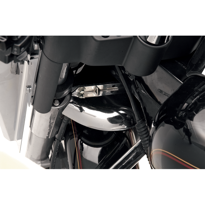 Chrome Front Fork Air Baffles