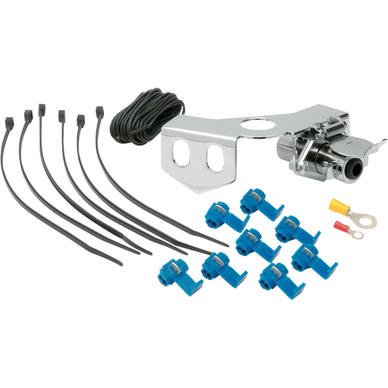 Drag Specialties Ball Mount Trailer Hitch Receptacle Kit