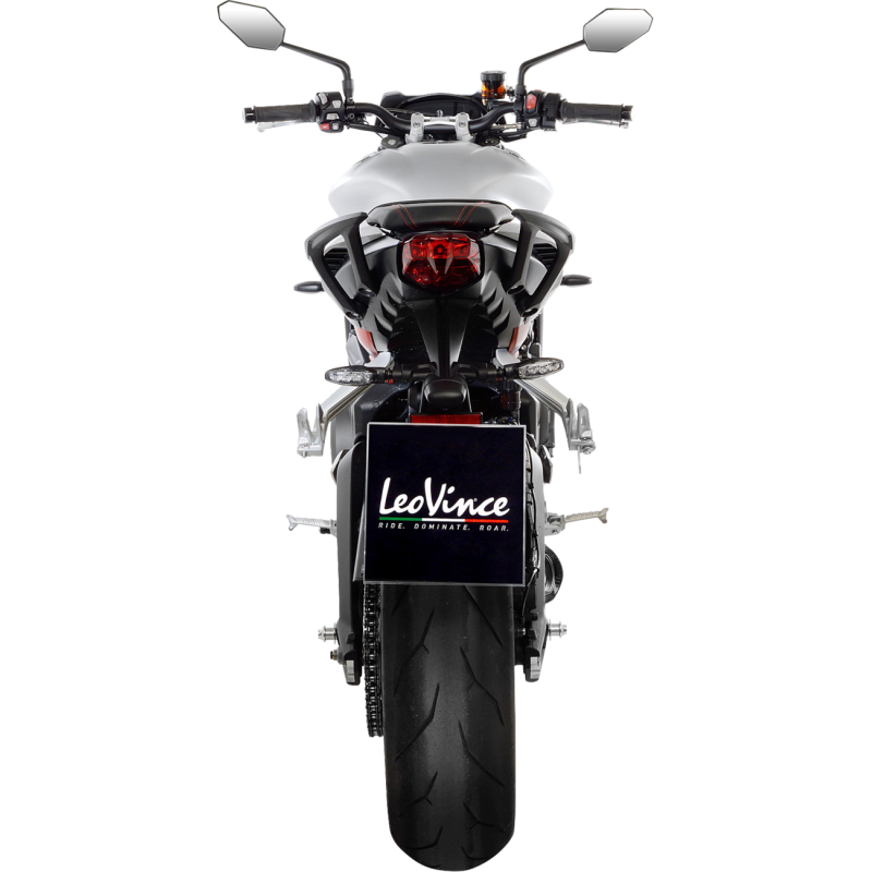 LV One EVO Slip-On, Stainless steel, Triumph Street Triple 765 17-22