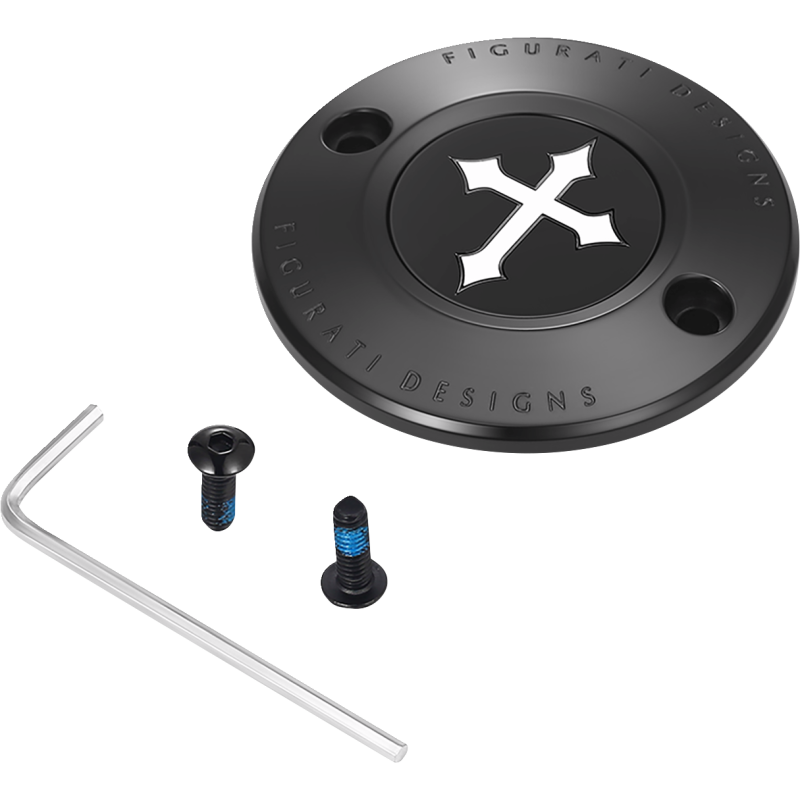 Timing Cover Black w/ cross