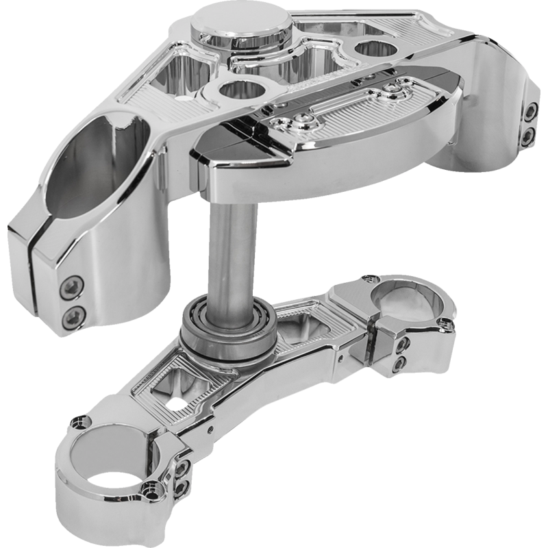 Method +2" Drop Triple Tree Kit - Chrome