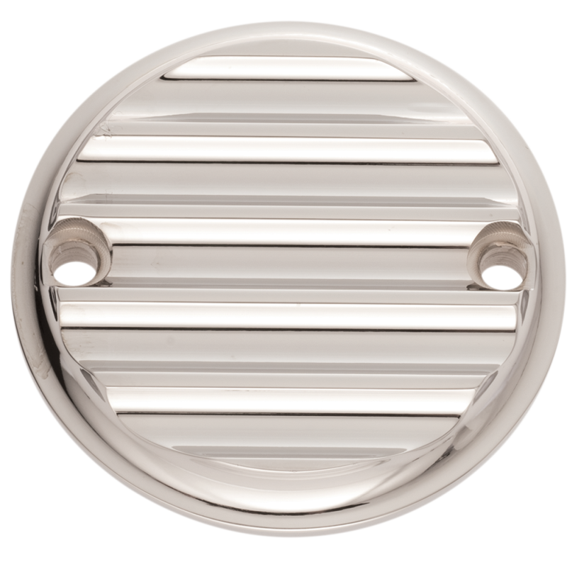 Points Cover (Finned, black chrome)