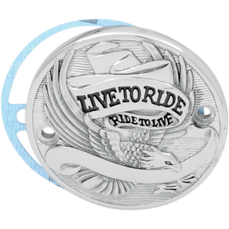 Drag Specialties 'Live To Ride' Points Covers