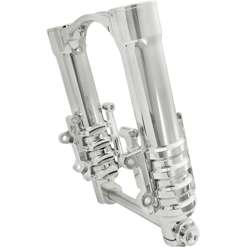 Method No Flex Inverted Fork Leg - Factory Caliper / Chrome