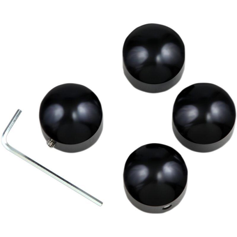 Die-Cast Headbolt Covers, Black