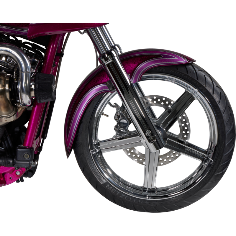 Fork Leg Kit - Chrome (single disc)