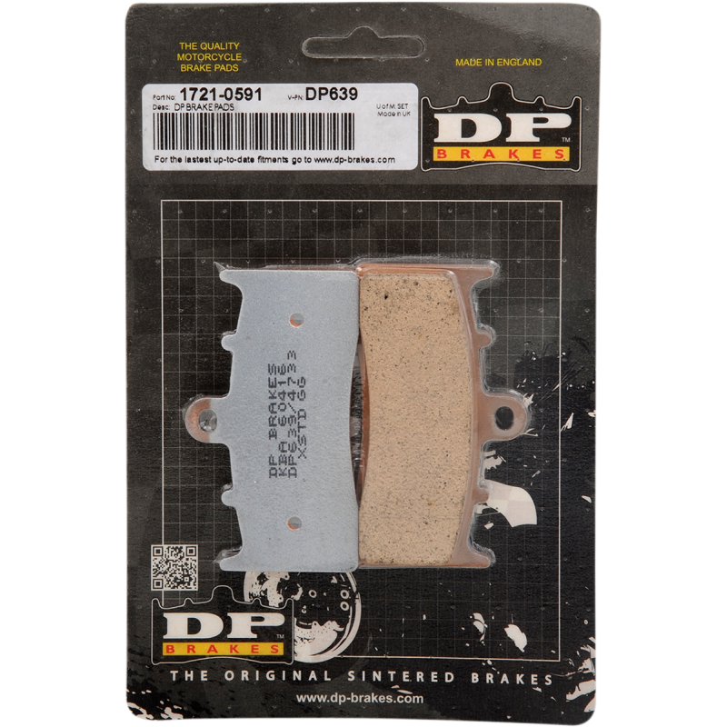 DP Brakes Standard Sintered Metal Brake Pad 1721-0591