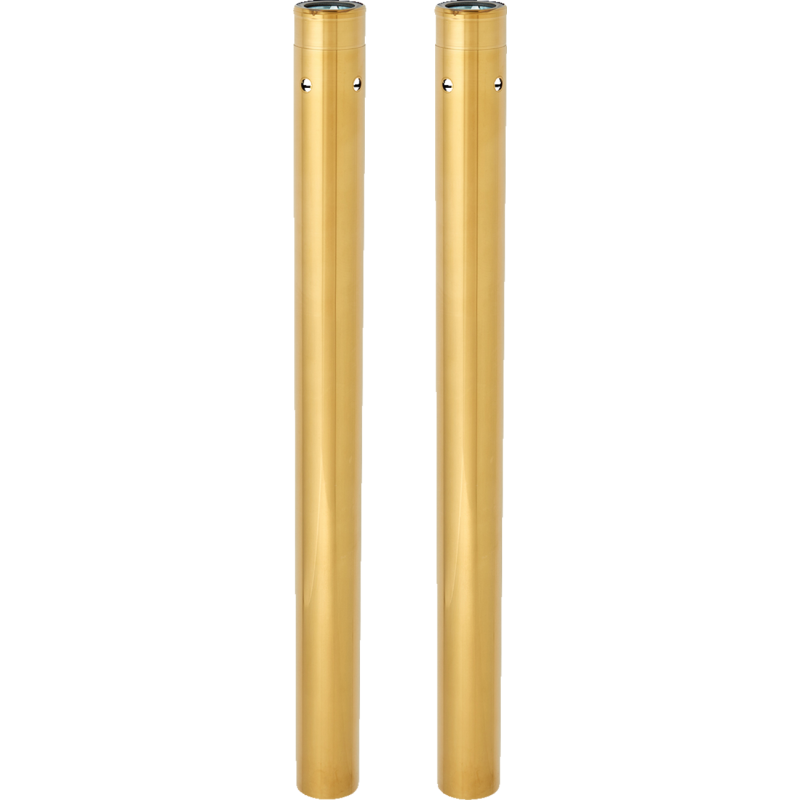 Gold Ti-Nitride Fork Tubes 24 7/8" (+2" Over)