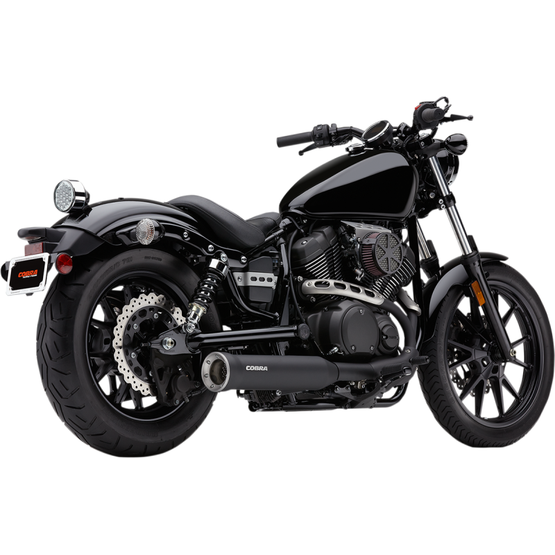 Cobra 4" Slip-On Muffler for Yamaha XV950 Bolt