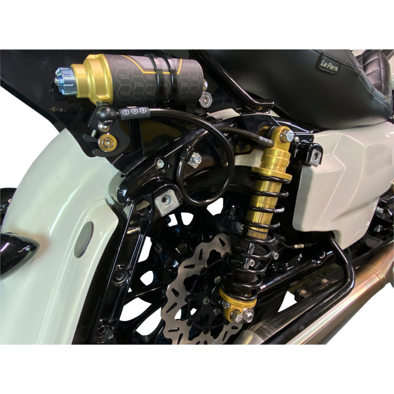 Revo Arc Remote Reservoir Shock Gold 13"