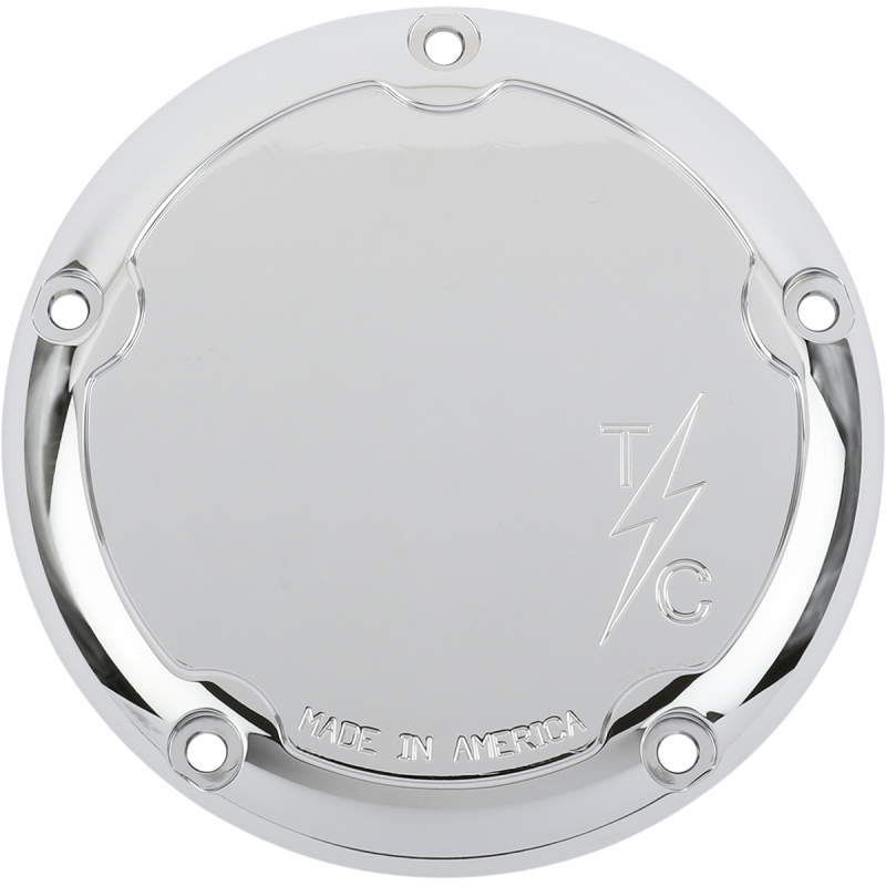 Derby Cover Dished Chrome