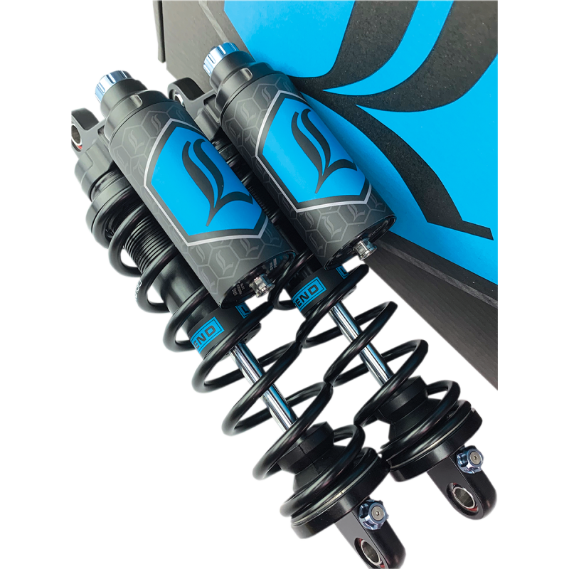 14" L Black Heavy-Duty REVO ARC Piggyback Coil Suspension