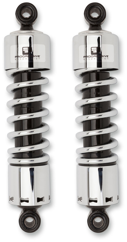 412 Series Standard Shock Chrome 12"
