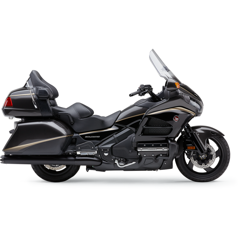 4" Slip-On Muffler, Dual-Cut, Black