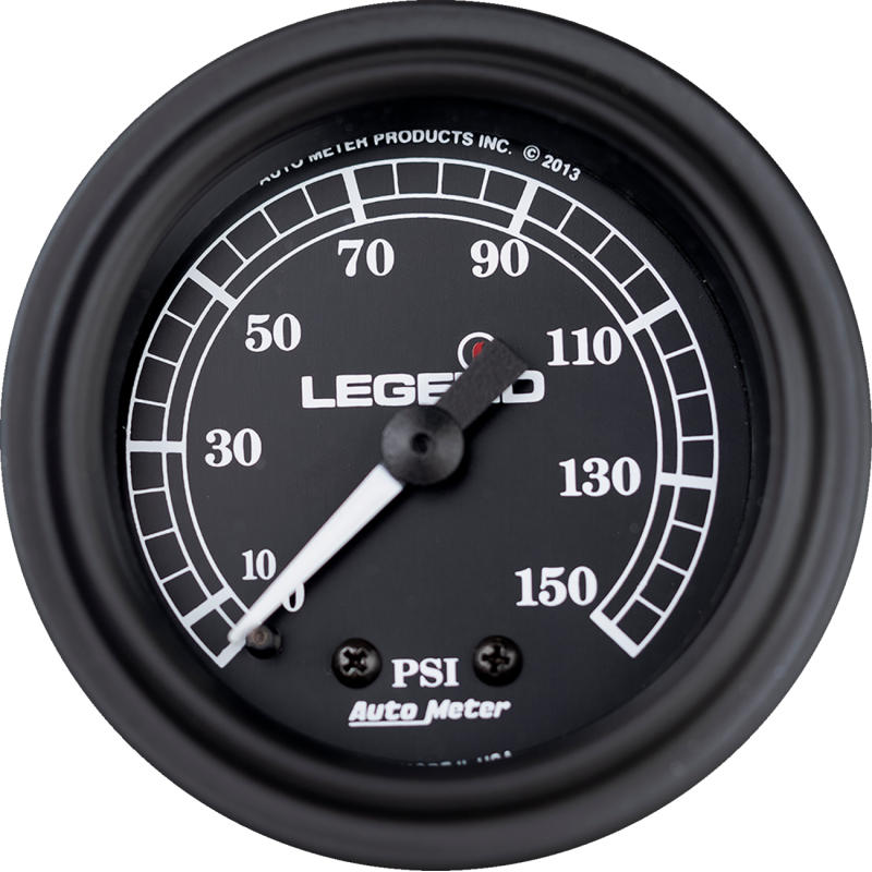Legend Fairing Mounted Backlit PSI Gauges